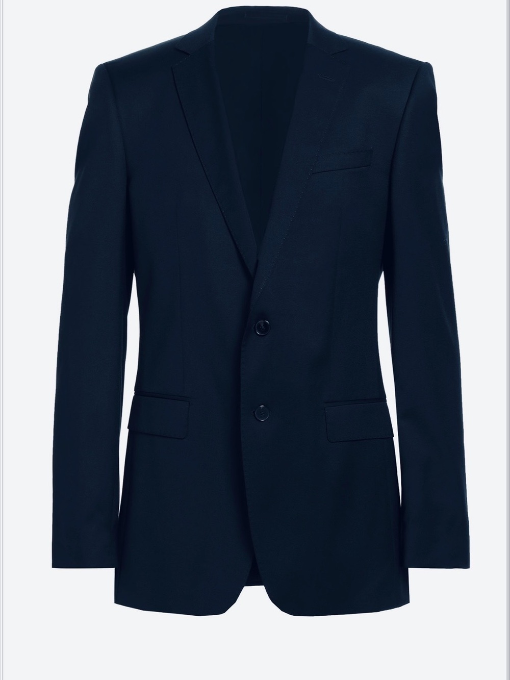 Hugo Boss Navy Two-Button Tailored Blazer